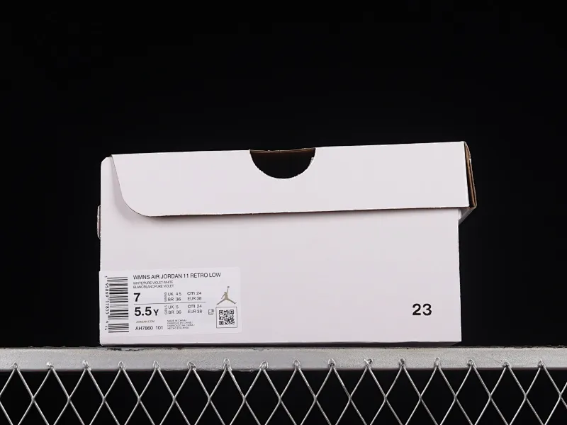 All categories Air Jordan Jordan series basketball shoes Air Jordan 11 F version Air Jordan 11 Low "Pure Violet" AJ11 Joe 11 Violet AH7860-101